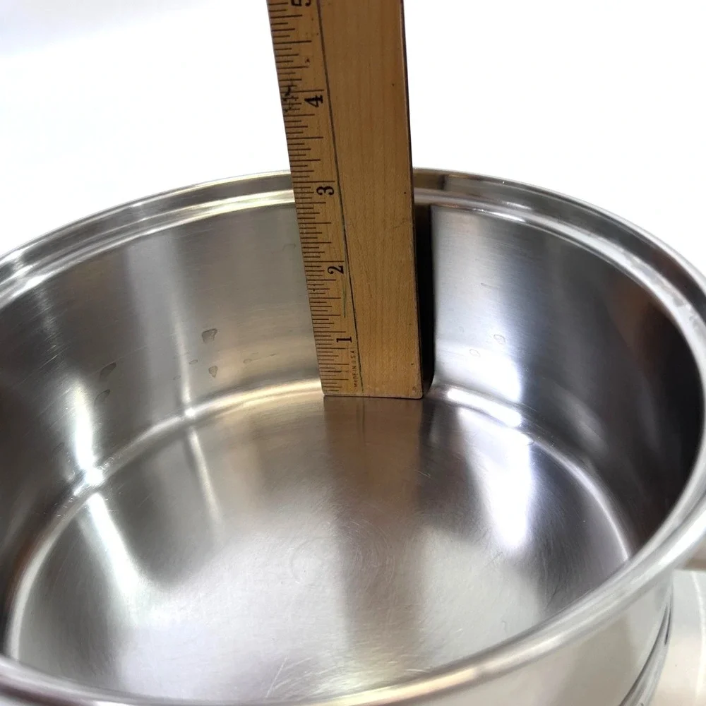 Lifetime 1.5‎ Qt Saucepan with Lid Stainless Steel USA Made 18/8 Vintage